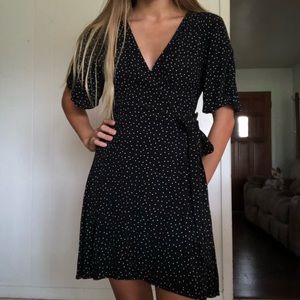 Francesca’s Wrap Dress